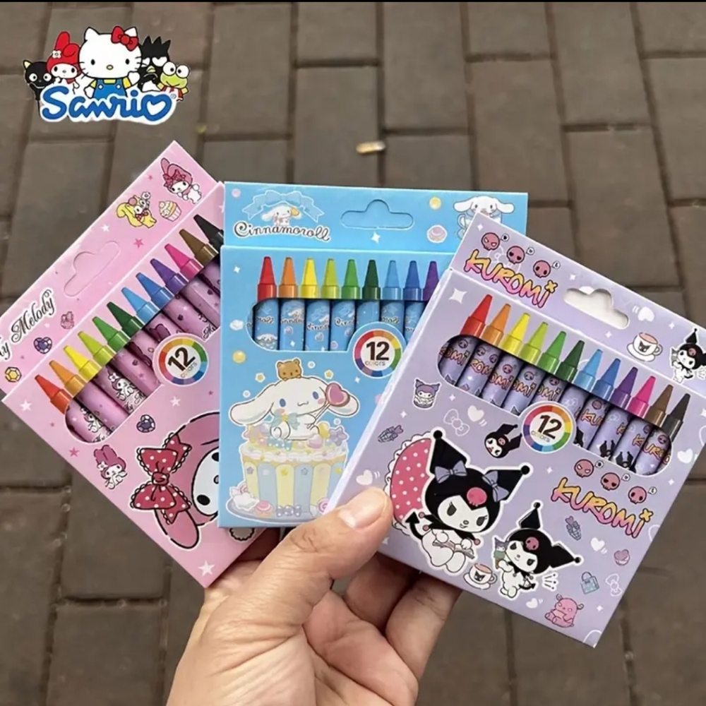 $1/ea in Bundle- Sanrio Crayons